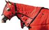 Full Faced Quilted Horse Hood by Ozark Leather
